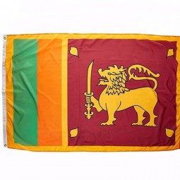 最好的质量和价格良好的信誉供应斯里兰卡国旗