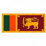 China fabricante gigante Sri Lanka malha bandeira