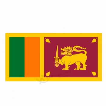 proveedor profesional Todos los diferentes países banderas de la bandera nacional directa de fábrica Sri Lanka bandera