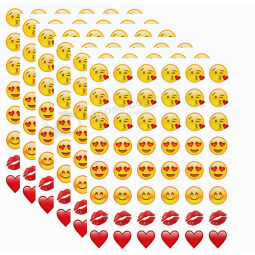 emoticon emoji a4 faccia regalo promozione cartone animato adesivo