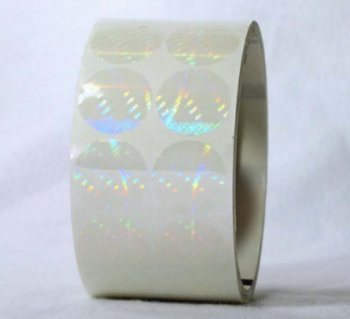doorzichtig pvc-certificaat transparante hologramstickers voor verpakking