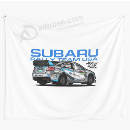 Car Shop Polyester Subaru Flag Subaru Car Banner