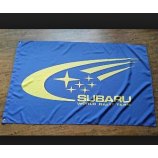 Polyester Digital Printing 3x5ft Custom Logo Subaru Flag