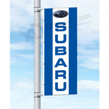 custom printing subaru pole banner voor reclame