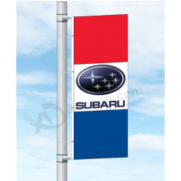 Custom Design Subaru Rectangle Sign Subaru Pole Banner
