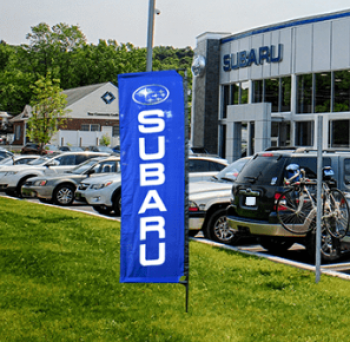 Subaru exhibition flag outdoor Subaru Pole Banner