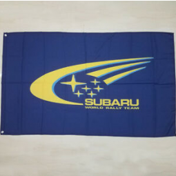 Car Racing Polyester Subaru Banner Flag Custom