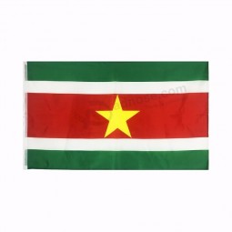 World Cup Country Flag Digital Printing Suriname Flag