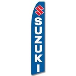 Suzuki TallFlag Advertising Flag Swooper Flag
