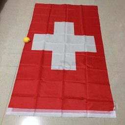 Stock Switzerland national flag / switzerland country banner