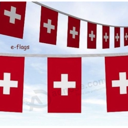 Mini Switzerland String Flag Swiss Bunting Banner