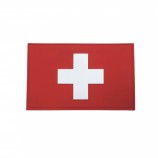Switzerland Flag Tactical PVC Medic Paramedic Patch for Military Armband Badge Backpack Bag
