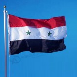 Polyester Fabric National Country Flag of Syria