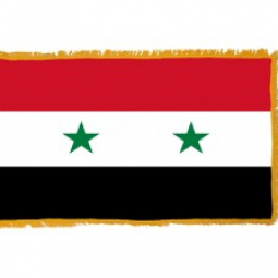 High quality Syria tassel pennant flag custom