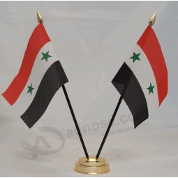 Custom national table flag of Syria country desk flags