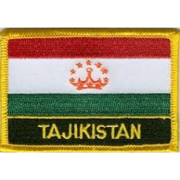 патч с боевым духом флага таджикистана / международная вышитая железная коллекция заплаток On travel by backwoods barnaby