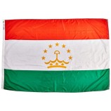 Tajikistan Flag Nylon SolarGuard NYL-Glo, 4x6 ft. 100% Made in USA to Official United Nations Design Specifications