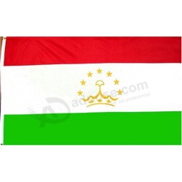 Tajikistan National Country Flag - 3 foot by 5 foot Polyester (New)