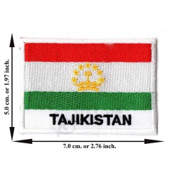 Tadzjikistan vlag 1,97 