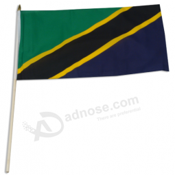 Festival Events Celebration Tanzania Stick Flags Banners