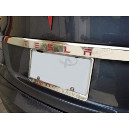 Creative Club Stickers Tesla Decal Model S/Model X Tailgate Vinyl Sticker Car Auto (Matte Red, Model S)