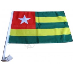 12 in x 18 in Togo Country Car Vehicle Flag for Home and Parades, Official Party, All Weather Indoors Outdoors