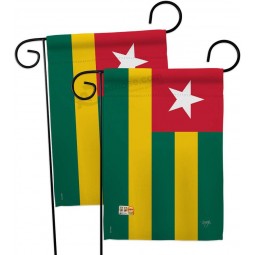 togo vlaggen van De wereld nationaliteit indrukken decoratieve verticale 13 