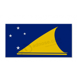 Tokelau National World Flag Poster with high quality