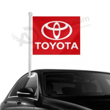 Тойота логотип автомобиль флаг Тойота автомобиль окно флаг для рекламы