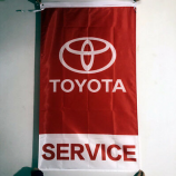 Car Shop Polyester Toyota Flag Toyota Advertising Banner