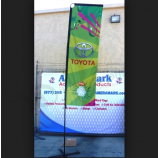 Business Advertising Toyota Flutter Flag Toyota Blade Flag