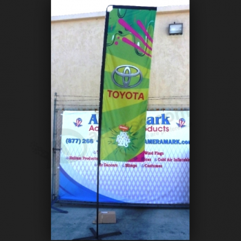 pubblicità commerciale bandiera del flagello di toyota bandiera della lama di toyota