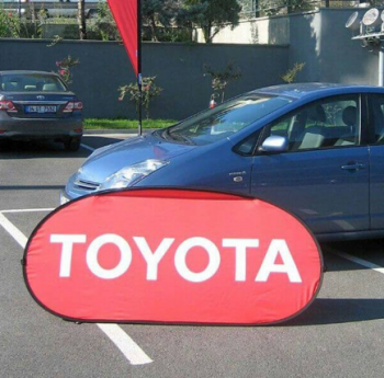 トヨタ広告用の高品質ポップアウトバナーサイン