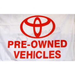 Toyota Flags Banner Polyester Toyota Advertising Flag
