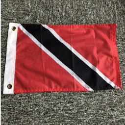 Knitted polyester Trinidad Tobago Flag Trinidad Tobago boat banner