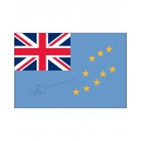 3ft. x 5ft. vlag van tuvalu met zijmouw
