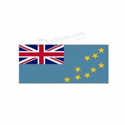 Manufacture national safety Tuvalu mesh flag