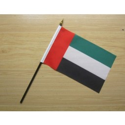 promotional plastic holder with UAE hand flag