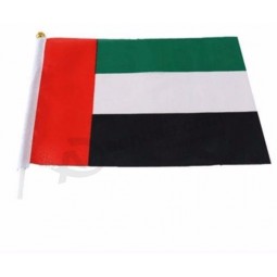 fabric material polyester sublimation printer uae hand flag