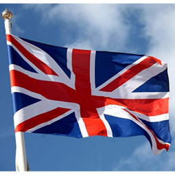 Customized size UK national flags for Celebration