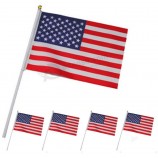 wholesale usa flag,cheap custom hand held flag