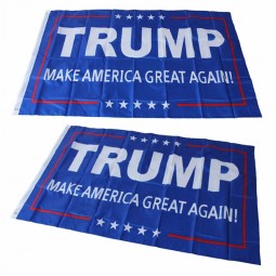 Banners for Trump  America Flags Banners  Polyester Printed Flags