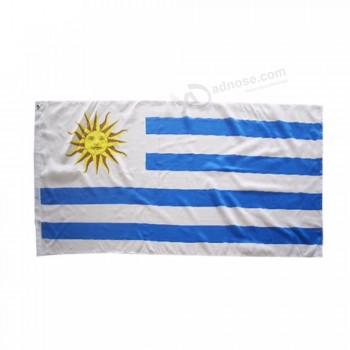 cheap cheering Uruguay national country flag