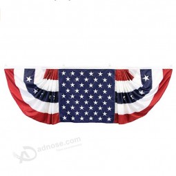 Patriotic American Flag Bunting, Traditional