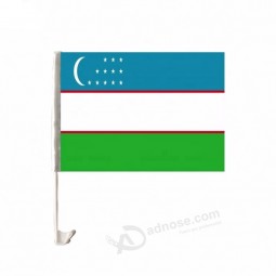 Low price Double sided printing Uzbekistan Car windows flag