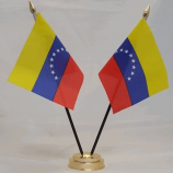 Mini Office Decorative Venezuela Table Flag Wholesale