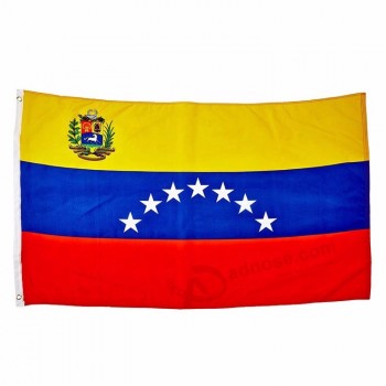 polyester materiaal nationale Venezolaanse land vlag van Venezuela