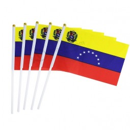 Venezuela Hand Held Small Mini Flag Venezuelans Stick Flag