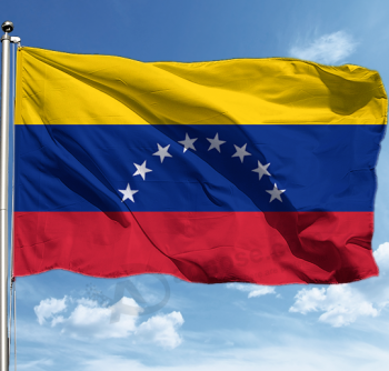 큰 베네수엘라 국기 폴리 에스터 베네수엘라 국기