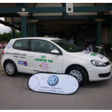 Boon vorm draagbare Pop Up Volkswagen banner voor sport